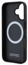 BMW CARCASA MAGSAFE CARBON TRICOLOR IPHONE 16 PLUS NEGRO