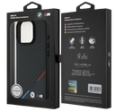 BMW CARCASA MAGSAFE CARBON TRICOLOR IPHONE 16 PRO MAX NEGRO