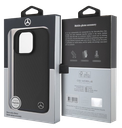MERCEDES BENZ CARCASA MAGSAFE WOOD IPHONE 16 PRO MAX NEGRO
