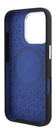 MERCEDES BENZ CARCASA MAGSAFE SILICONE STRIPE IPHONE 16 NEGRO