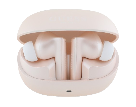 GUESS AURICULAR BLUETOOTH CAPSULE ANC/ENC CLASSIC LOGO ROSA