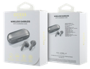 GUESS AURICULAR TWS METALLIC LOGO PLATA