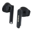 GUESS AURICULAR TWS METALLIC LOGO NEGRO