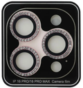 GUESS PROTECTOR CAMARA IPHONE 16 PRO/MAX ROSA