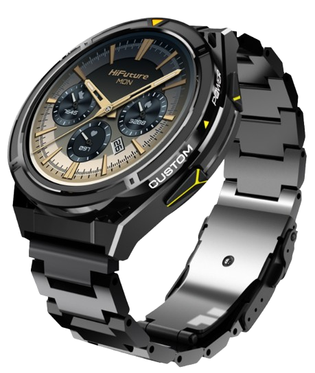 HIFUTURE SMARTWATCH ACTIVE NEGRO/AMARILLO