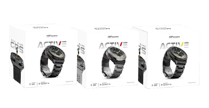 HIFUTURE SMARTWATCH ACTIVE NEGRO/ROJO