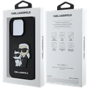 KARL LAGERFELD CARCASA SAFFIANO K&C IPHONE 15 PRO MAX NEGRO
