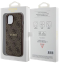 GUESS CARCASA MAGSAFE RING CLASSIC LOGO IPHONE 15 PLUS MARRON