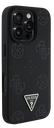 GUESS CARCASA MAGSAFE GRAINED PEONY TRIANGLE IPHONE 16 PRO NEGRO