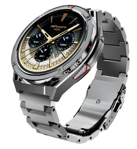 HIFUTURE SMARTWATCH ACTIVE PLATA/ROJO