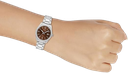 CASIO RELOJ TIMELESS COLLECTION MTP1302DD5AVDF ESFERA MARRON/CUARZO