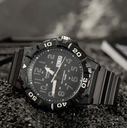 CASIO RELOJ TIMELESS COLLECTION MRW210H1AVDF ESFERA NEGRA/RESINA