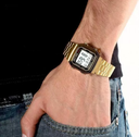 CASIO RELOJ A178WGA1ADF ILLUMINATOR RETRO DORADO