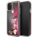 GUESS carcasa 'GLITTER HEARTS' IPhone 11 ROJO