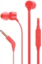 JBL auricular TUNE T110 ROJO