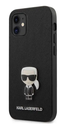 KARL LAGERFELD carcasa PIN iphone 12 MINI BLACK