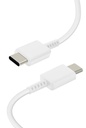 SAMSUNG cable Tipo C - Tipo C 1m. BLANCO