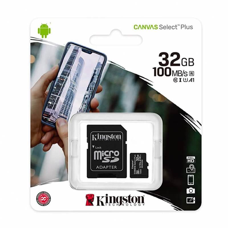 KINGSTON tarjeta memoria micro SD 32GB 