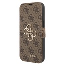GUESS FUNDA METAL LOGO iphone 13 PRO MARRON