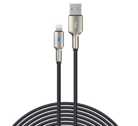 DEVIA cable MARS TIPO LIGHTNING NEGRO