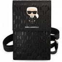 KARL LAGERFELD bandolera IKONIK PATCH NEGRO