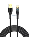 DEVIA cable STAR USB - Lightning FAST NEGRO