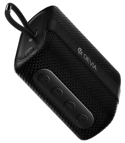 DEVIA Altavoz Bluetooth LANYARD NEGRO