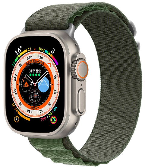 DEVIA correa NAYLON BRAIDED SPORT5 Apple watch 38/40/41mm VERDE