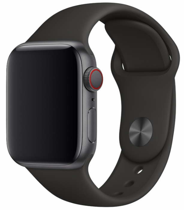 DEVIA CORREA DEPORTIVA APPLE WATCH 42/44/45mm NEGRO