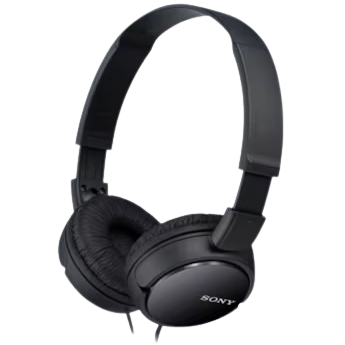 SONY Auricular tipo DIADEMA con cable MICRO NEGRO