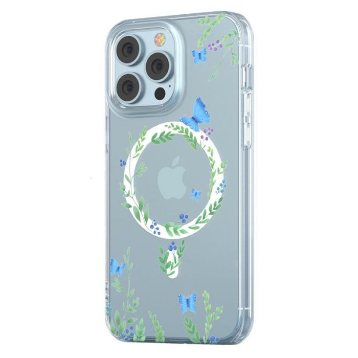 DEVIA CARCASA MAGSAFE SPRING S2 IPHONE 14 PLUS VERDE