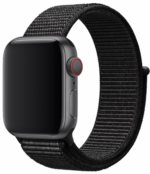 DEVIA CORREA NYLON LOOP APPLE WATCH 38/40/41mm NEGRO