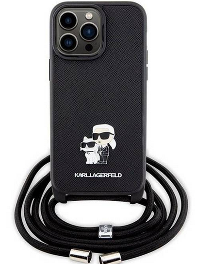 KARL LAGERFELD carcasa CROSSBODY K&C IPHONE 15 PLUS