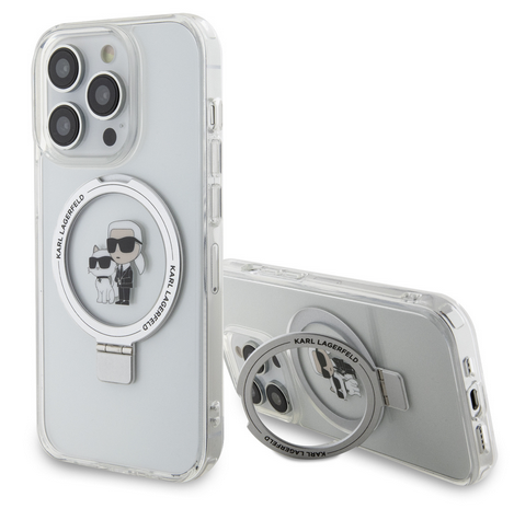 KARL LAGERFELD CARCASA MAGSAFE RINGSTAND IPHONE 11