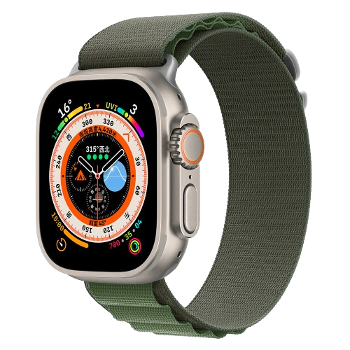 DEVIA CORREA NYLON S5 APPLE WATCH 42/44/45/49mm VERDE