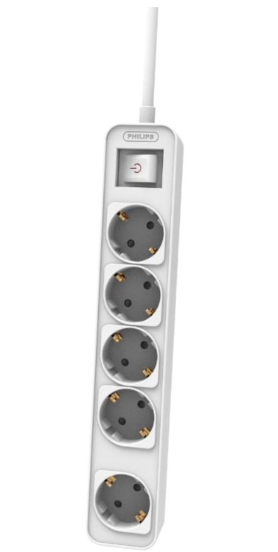 PHILIPS REGLETA 5 tomas con interruptor (copia)