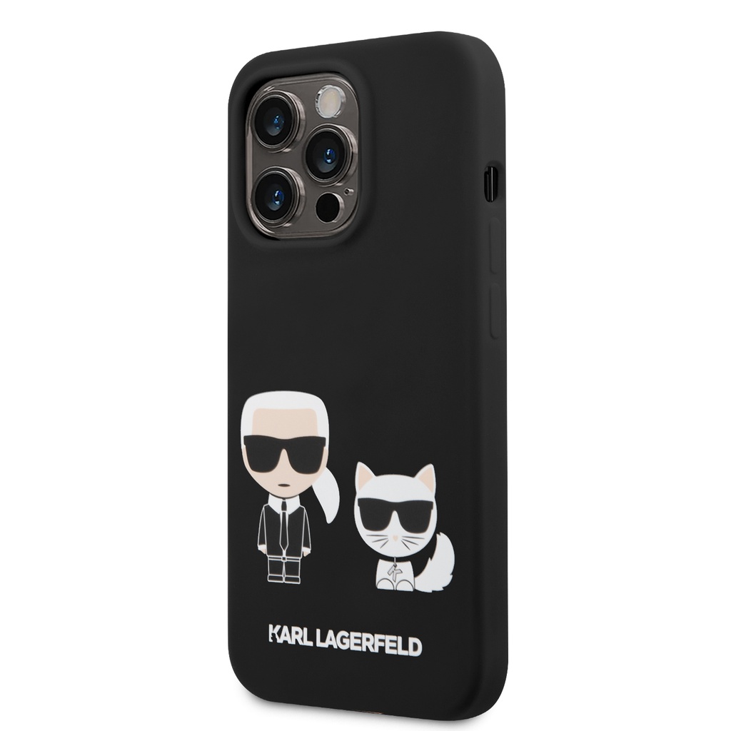 KARL LAGERFELD carcasa MAGSAFE SILICONE  iphone 14 PRO MAX (copia)
