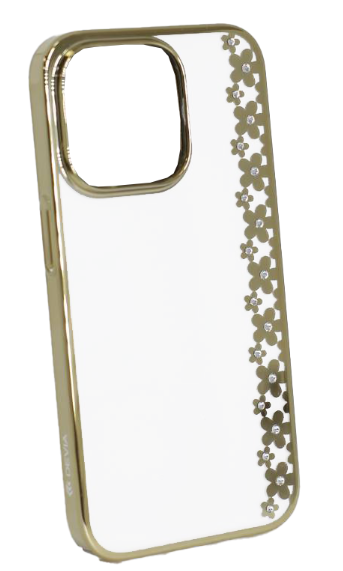 DEVIA CARCASA CLOVER IPHONE 14 PRO ORO