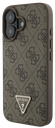 GUESS CARCASA TRIANGLE STRASS IPHONE 16 MARRON