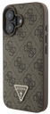 GUESS CARCASA TRIANGLE STRASS IPHONE 16 PLUS MARRON
