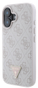 GUESS CARCASA TRIANGLE STRASS IPHONE 16 PLUS ROSA