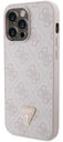 GUESS CARCASA TRIANGLE STRASS IPHONE 16 PRO ROSA
