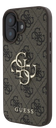 GUESS CARCASA 4G BIG LOGO IPHONE 16 MARRON