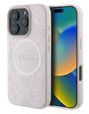 GUESS CARCASA MAGSAFE PEONY CLASSIC IPHONE 16 PRO ROSA