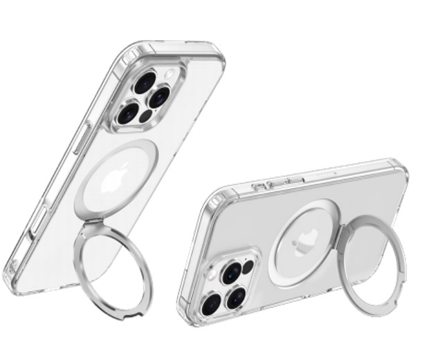 DEVIA CARCASA CLEAN MAGNETIC CON BRACKET IPHONE 16