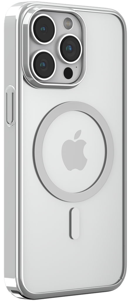 DEVIA CARCASA GLIMMER MAGNETIC IPHONE 16 PRO MAX PLATA (copia)