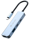 DEVIA HUB 4 EN 1 TIPO C USB3.0x2/PD/HDMI (copia)