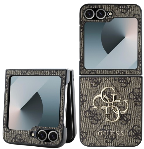 GUESS CARCASA 4G CHARM SAMSUNG FLIP 6 MARRON (copia)