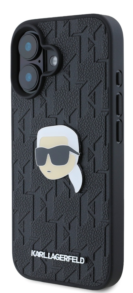 KARL LAGERFELD CARCASA K&C IPHONE 16 NEGRO (copia)