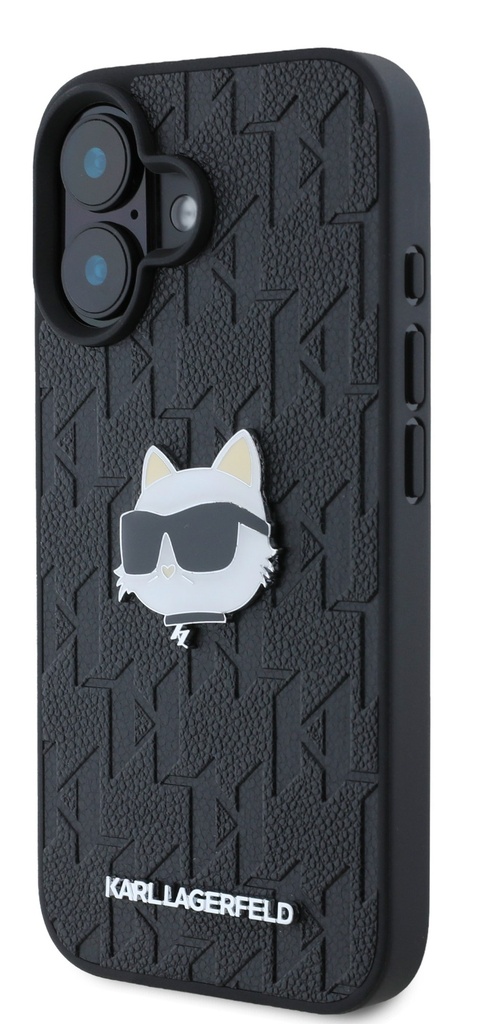 KARL LAGERFELD CARCASA CHOUPETTE HEAD IPHONE 16 PRO MAX NEGRO (copia)